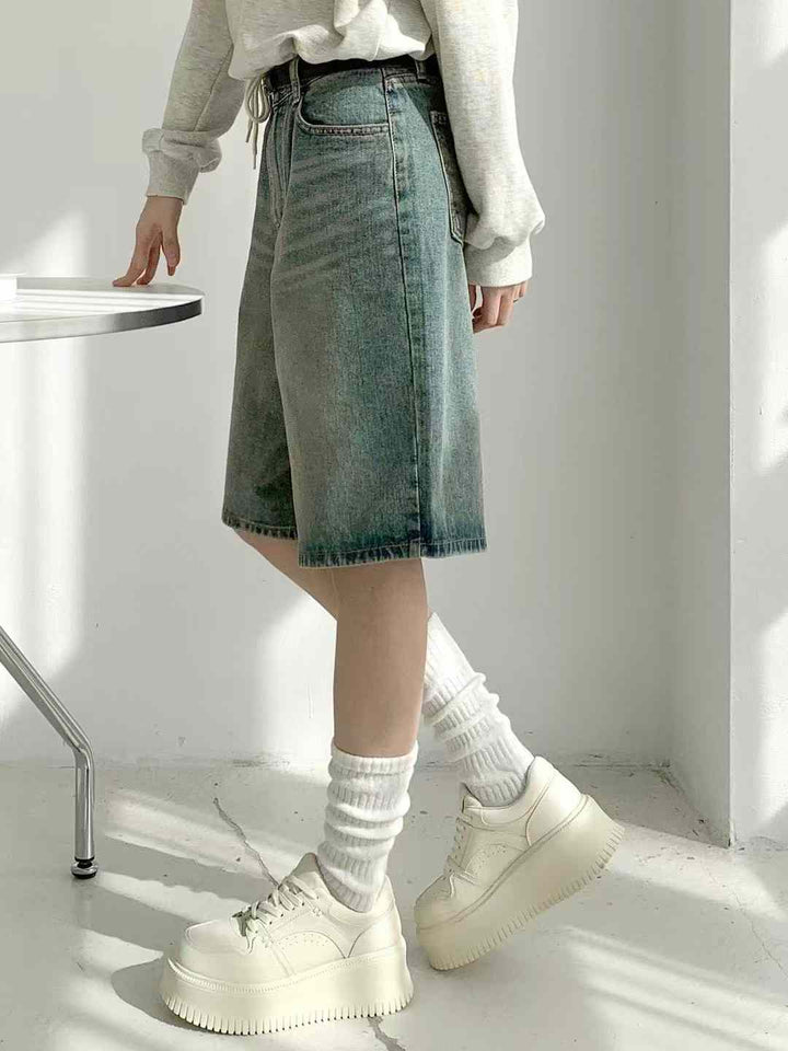 KNA507 ~ Lamb Skin Platform 6cm Shoes (No Box)
