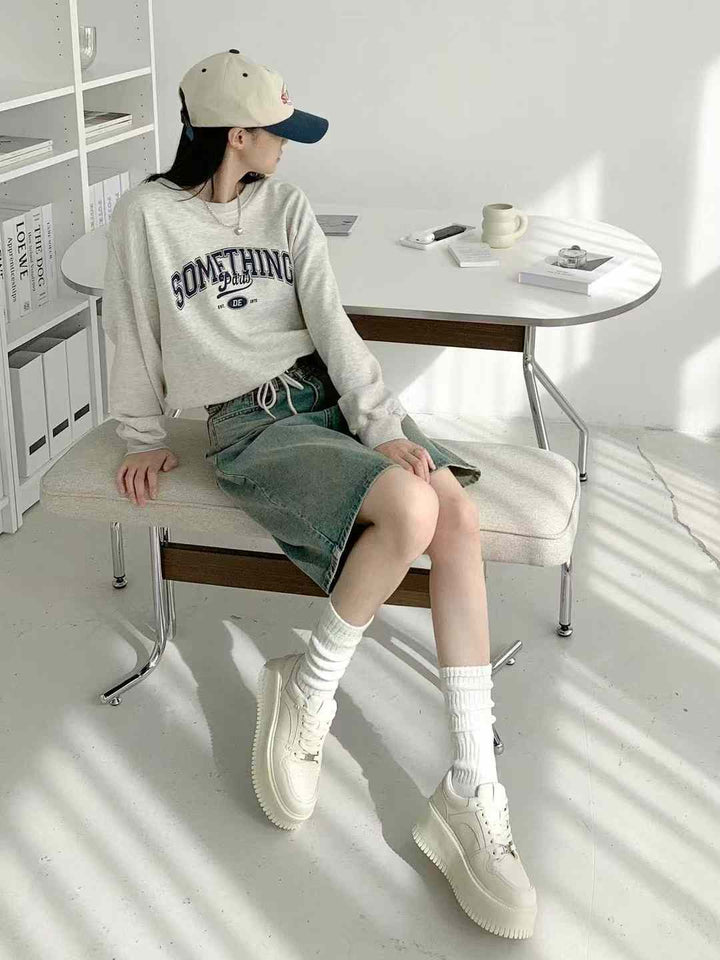 KNA507 ~ Lamb Skin Platform 6cm Shoes (No Box)