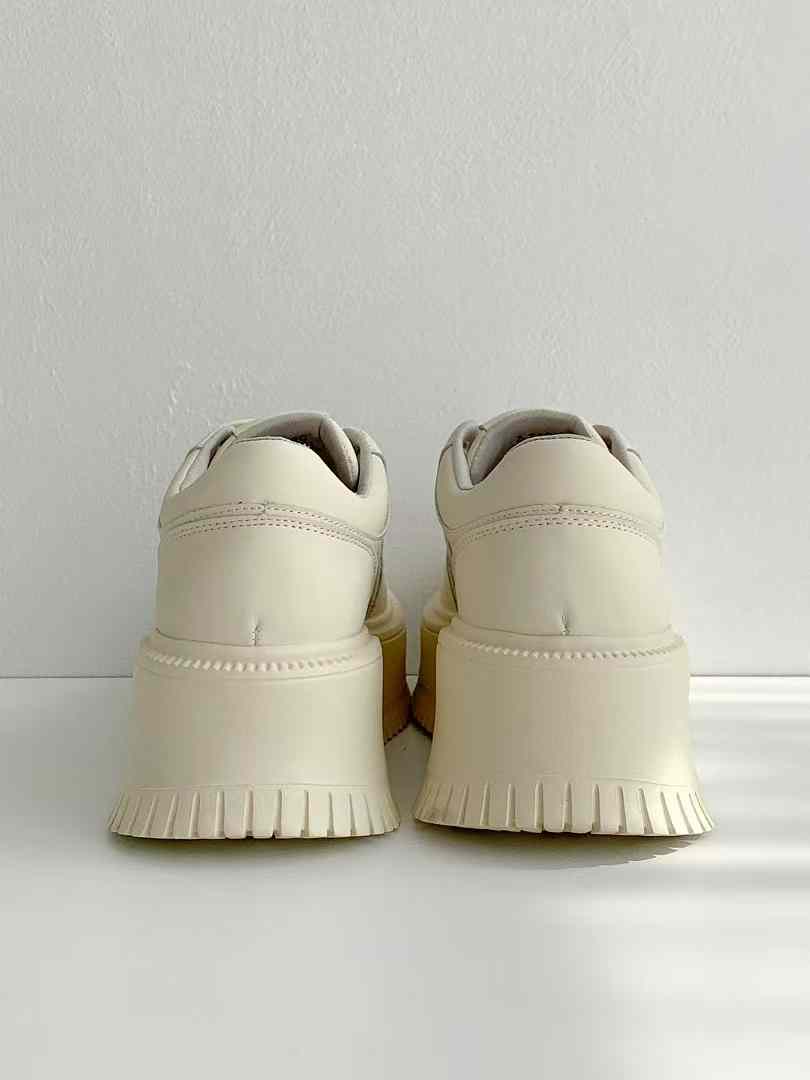 KNA507 ~ Lamb Skin Platform 6cm Shoes (No Box)