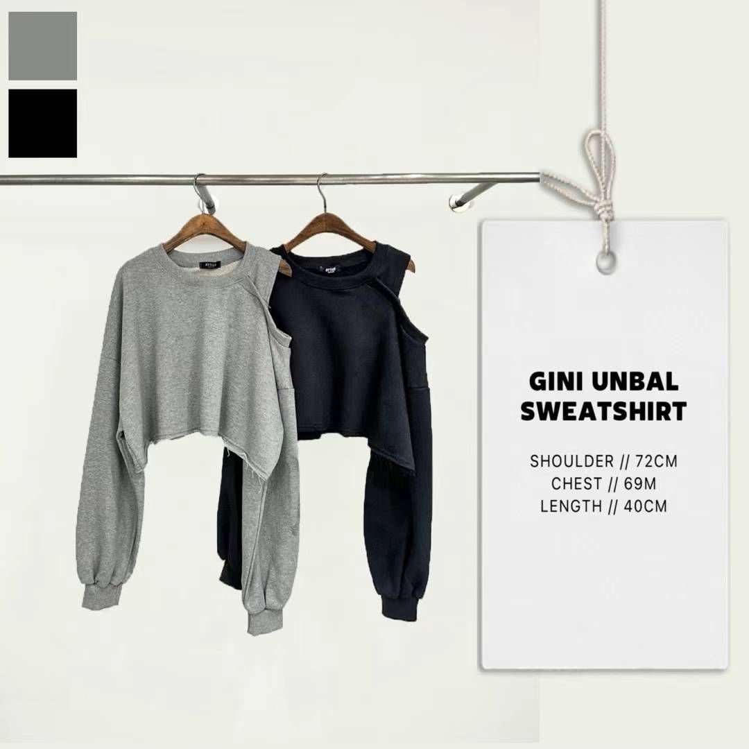 KYM211 ~ Gini Unbal Sweatshirt