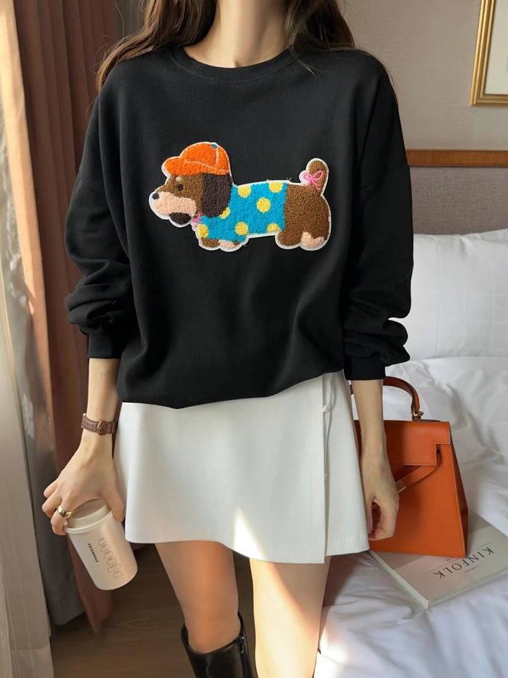 KBM831 ~ Cute Dog Sweater