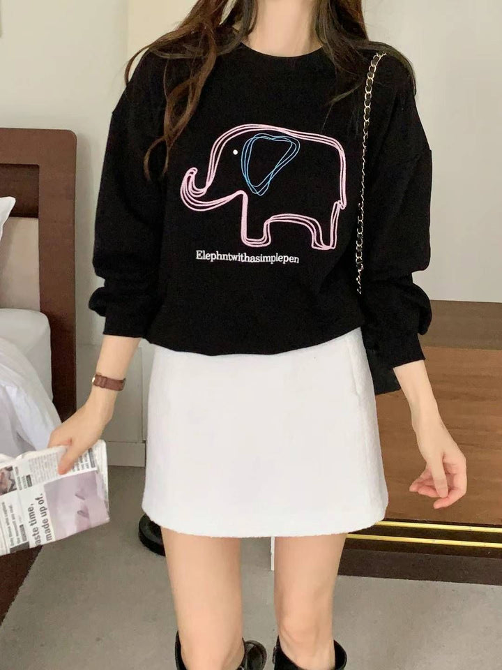 KBM839 ~ Elephant Sweater