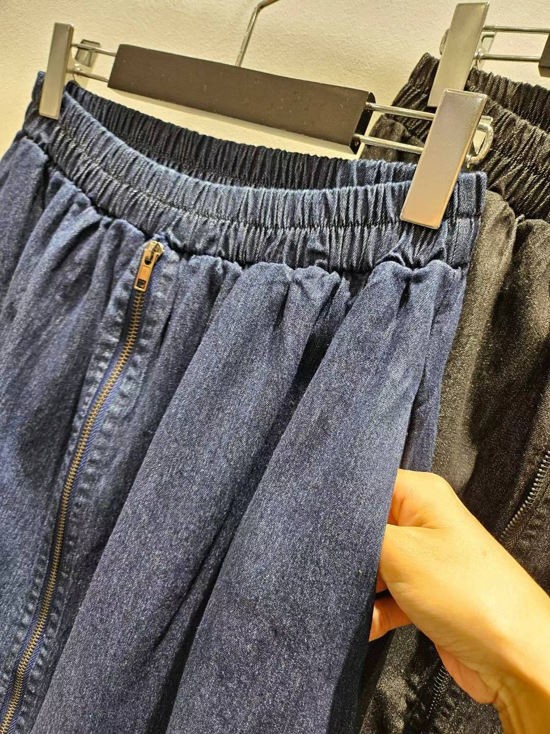 KYN534 ~ Denim Skirt Pants