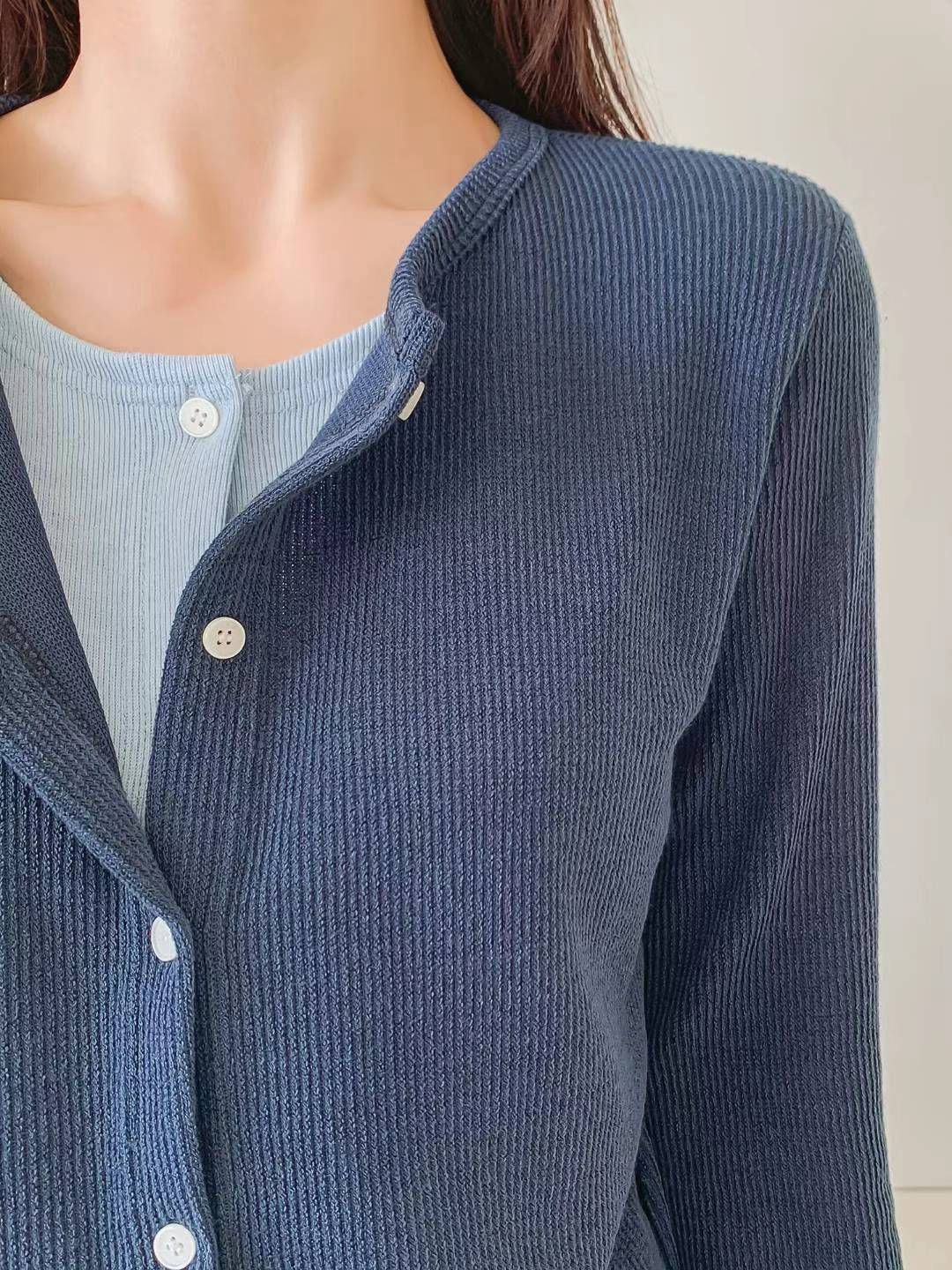 KJU121 ~ Layer Cardigan / Top