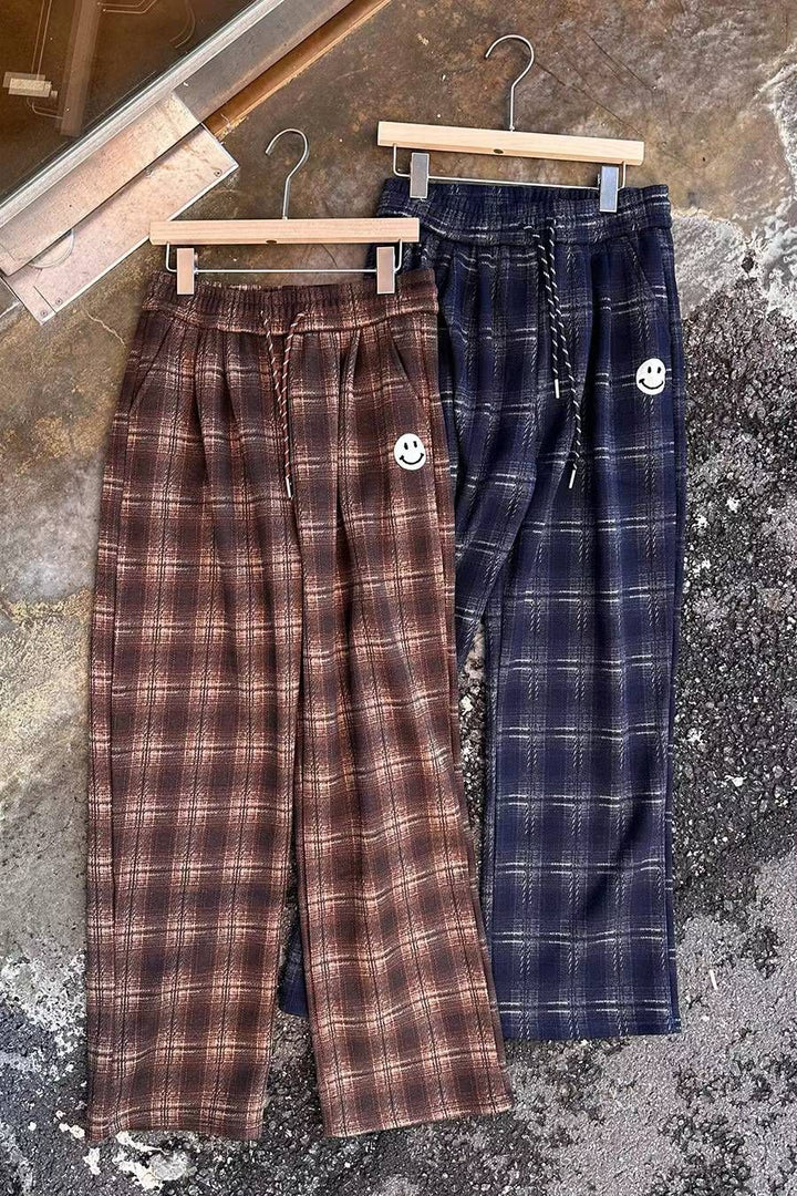 KAN310 ~ Checker Pants