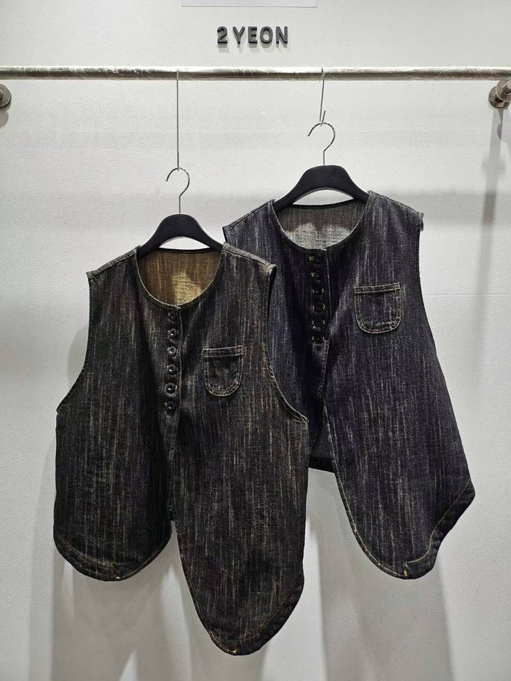 KYN520 ~ Denim Vest