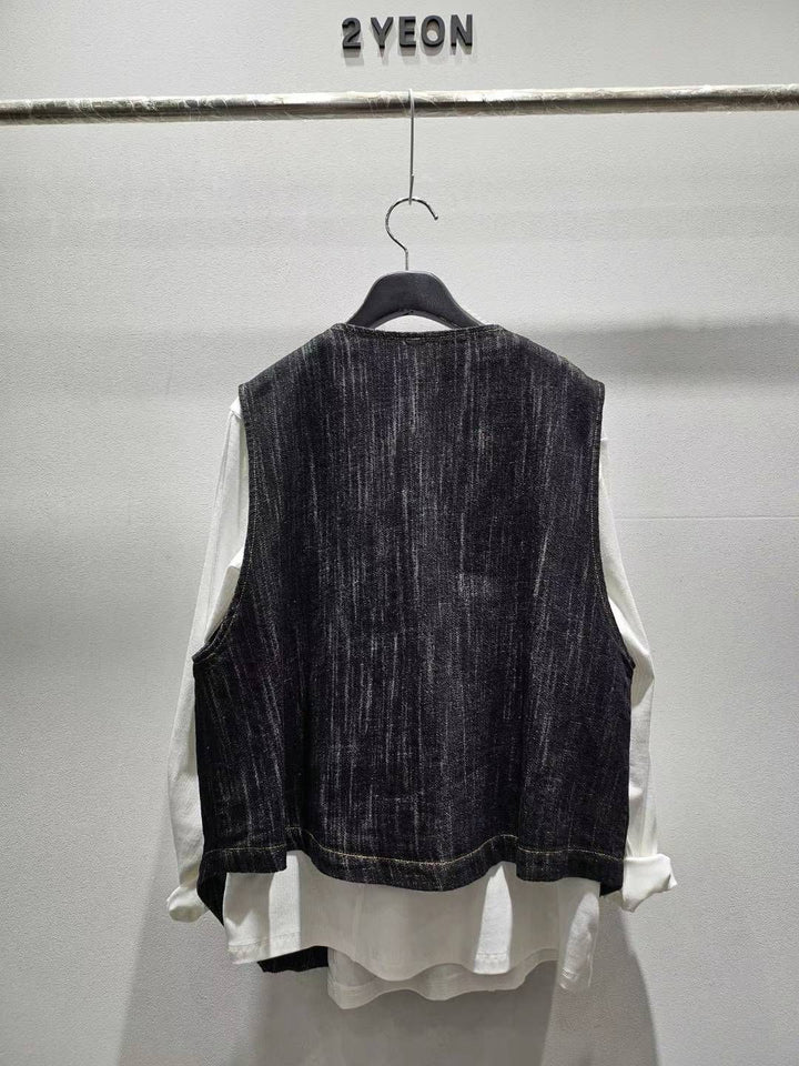 KYN520 ~ Denim Vest