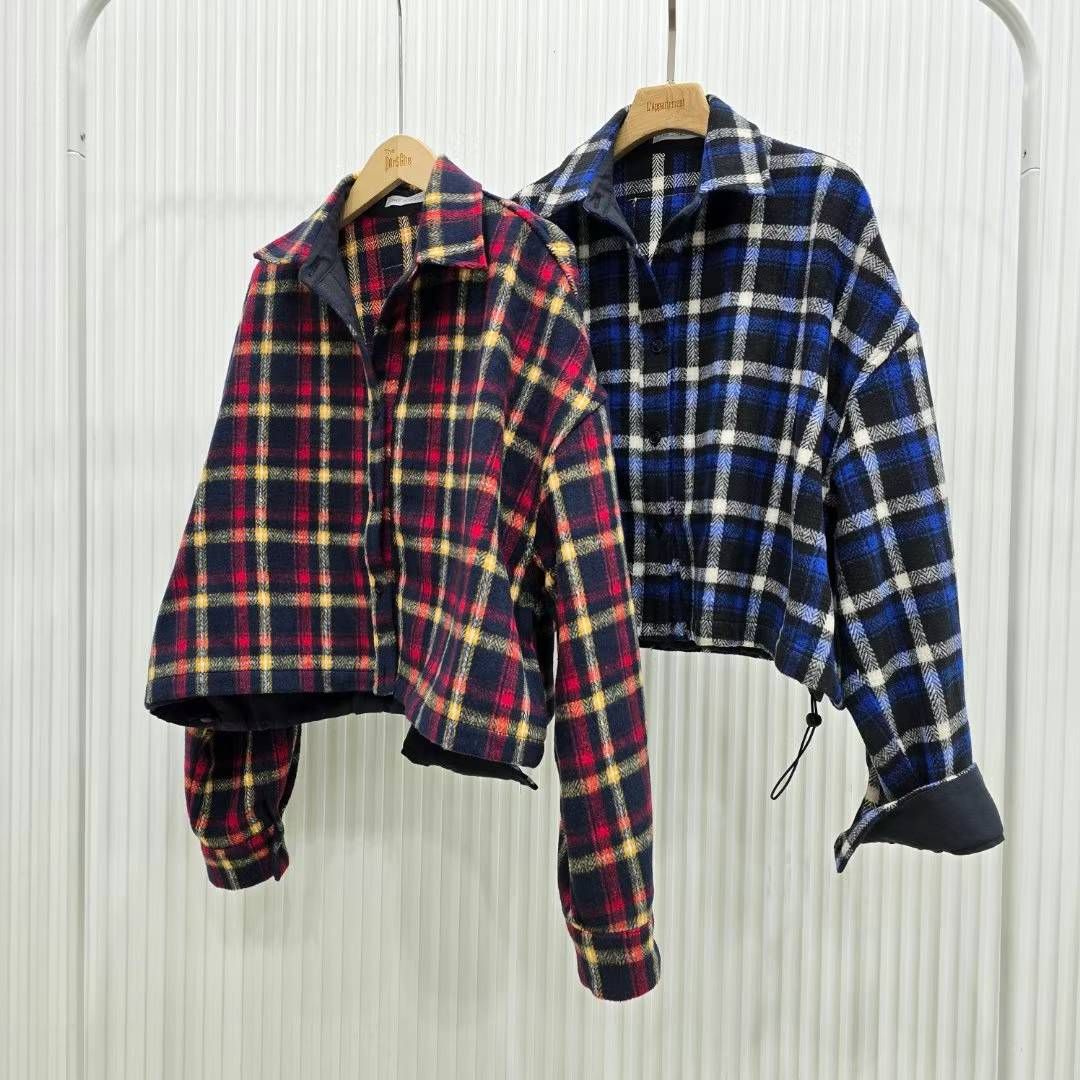 KPC239 ~ Checker Top / Jacket