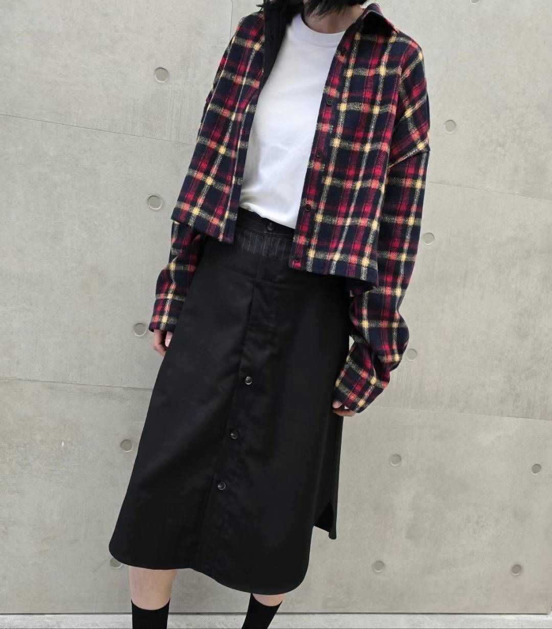 KPC239 ~ Checker Top / Jacket