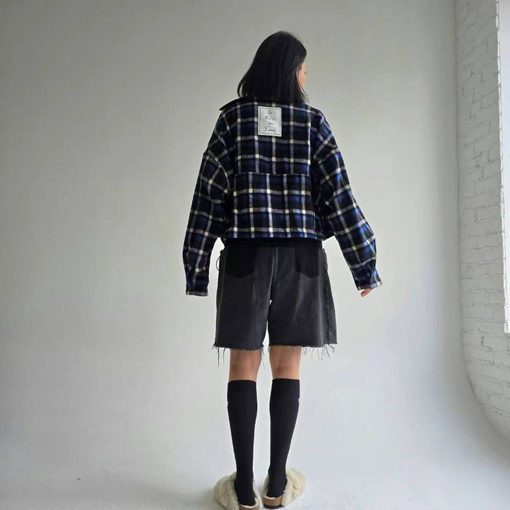 KPC239 ~ Checker Top / Jacket