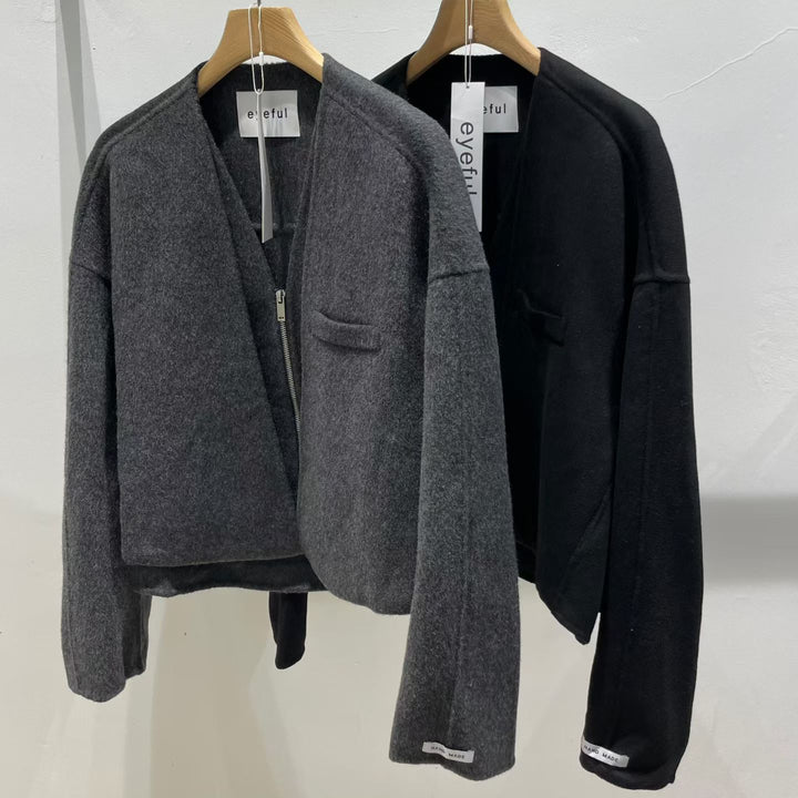 KEY605 - Handmade Wool Jacket
