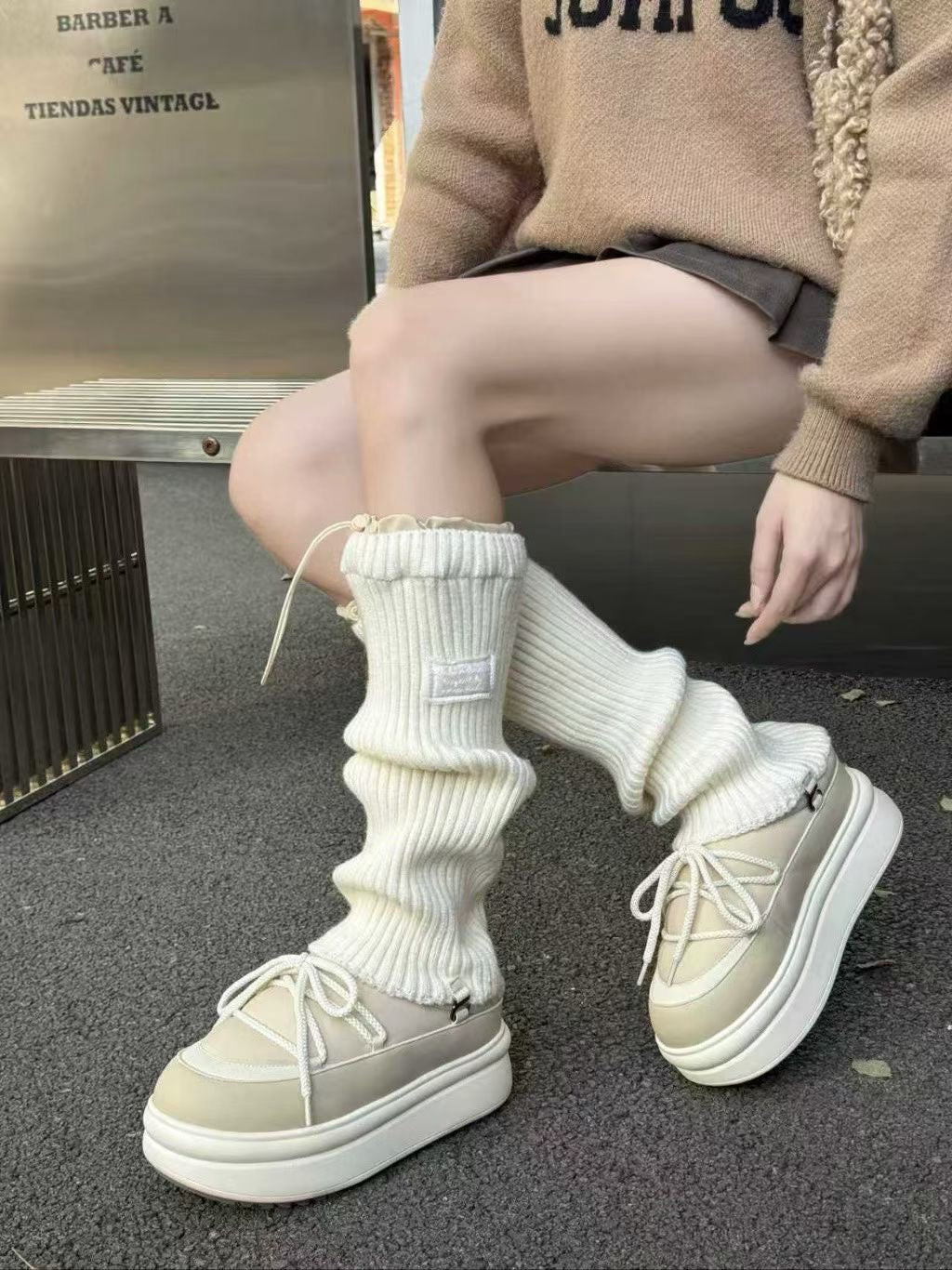 KDM113 - Cowhide Boots 4cm (No Box)