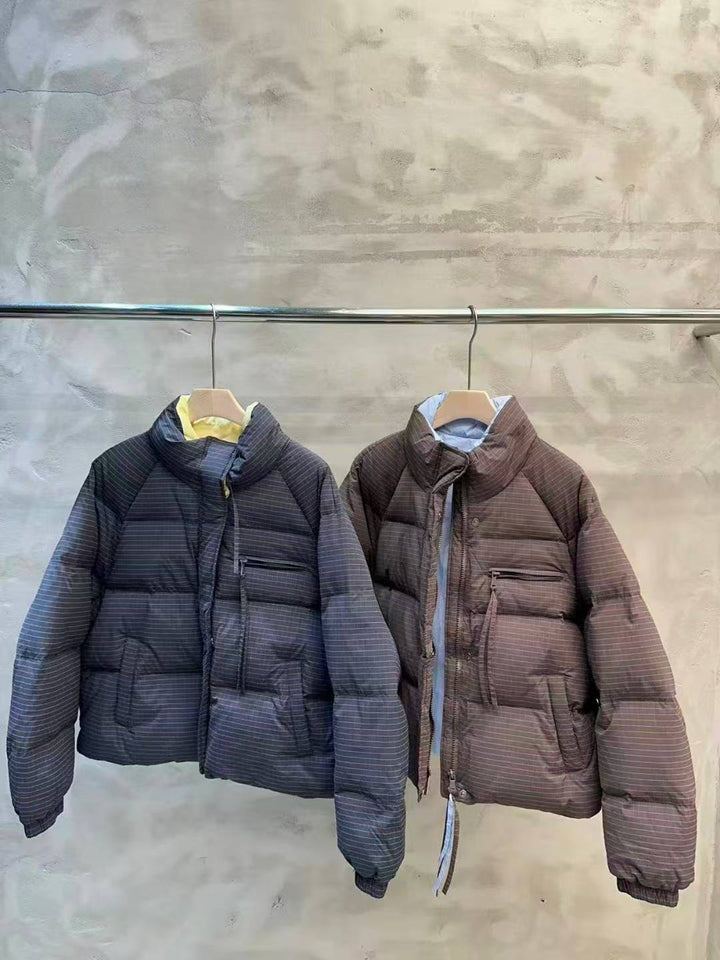 KWMS800 - Goose Down Checker Jacket